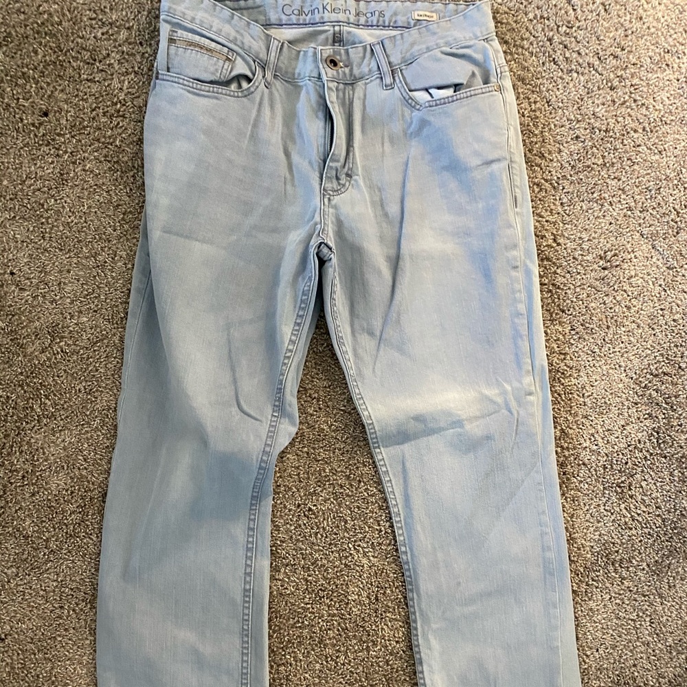 CalvinKlein  Light blue jeans - barely worn